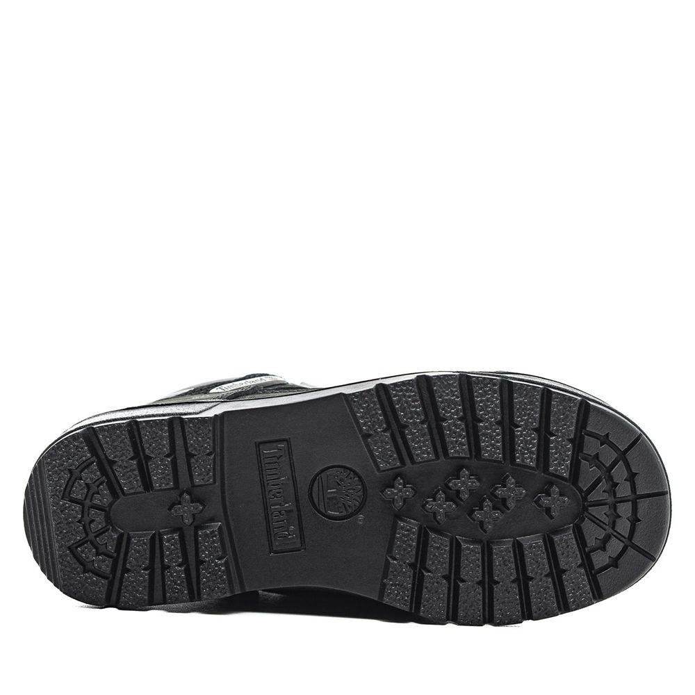 Botas de Nieve Timberland Niños Youth Leather/Fabric Mid Field Negras - Chile EKF-078149